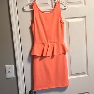 Peplum dress!
